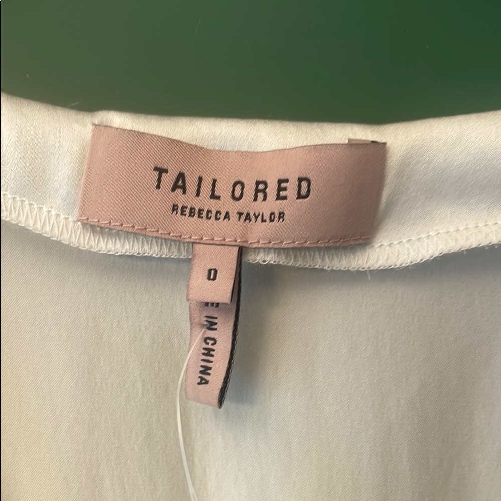 Tailored by Rebecca Taylor Summer Check Dress Silk Classic NWT Plaid - Picture 2 of 7